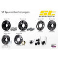 Spurverbreiterung System D2 22mm Achse LK: 5x100,5x112 NLB: 57,1mm Audi A6 Avant Typ 4F